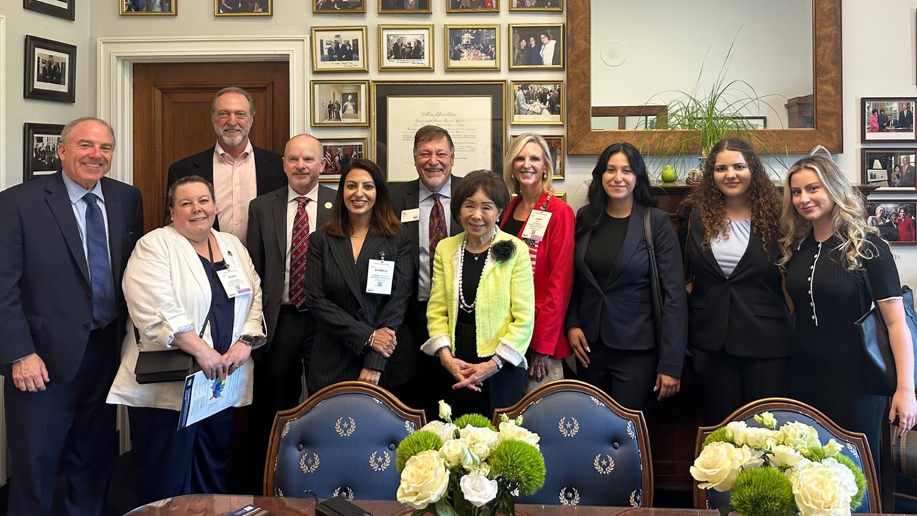 Members meet with Rep  Doris Matsui
