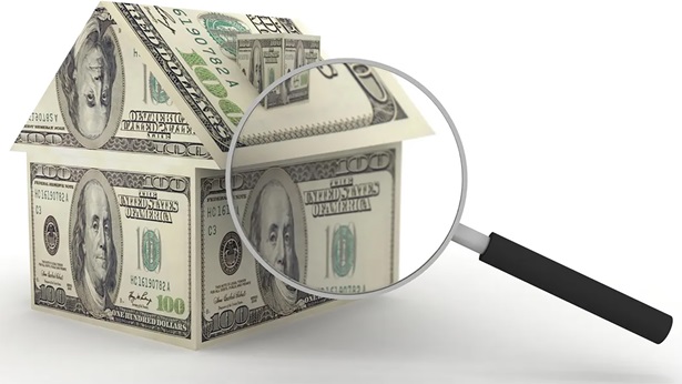 Money magnifying glass