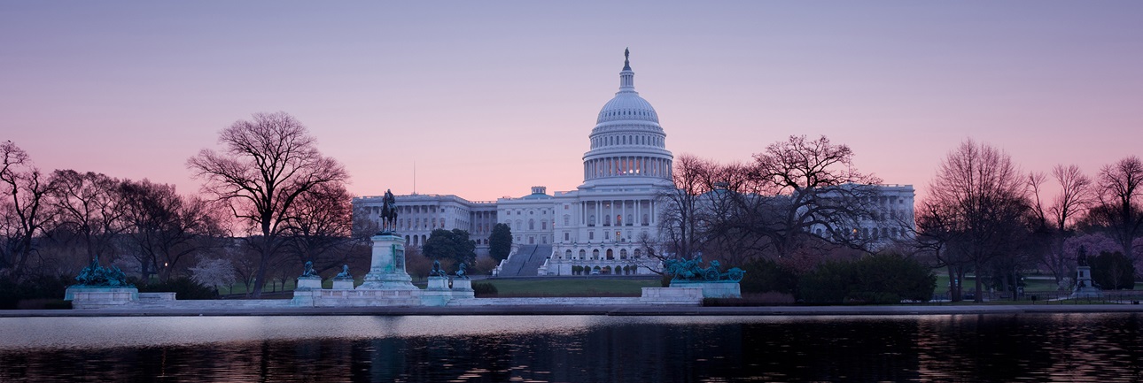 Washington, D. C. at sunrise